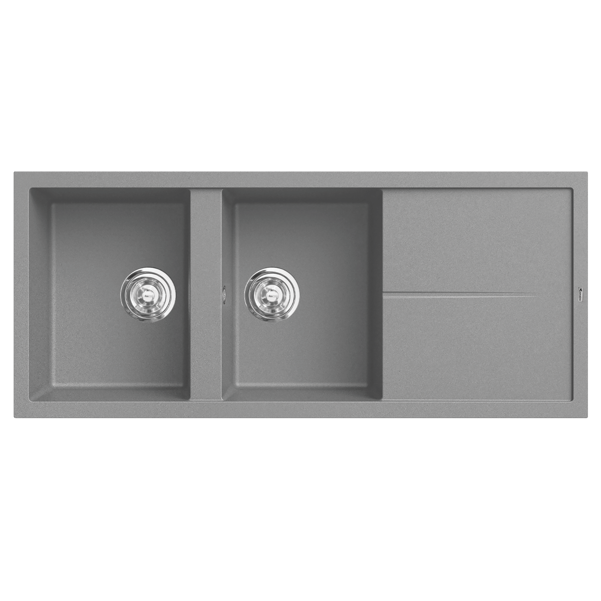 Chậu rửa bát đá Livello 1160 Grey