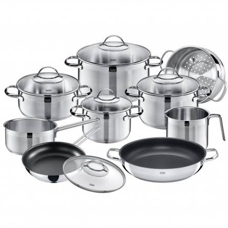 Bộ nồi chảo Silit Achat 10 món