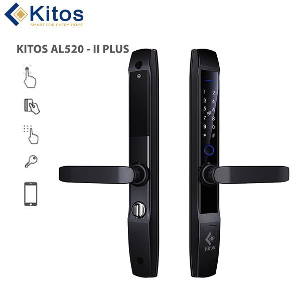 Khóa vân tay cửa nhôm Kitos KT-AL520 II Plus