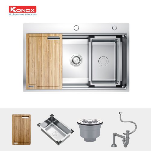 Chậu rửa bát Workstation Sink – Topmount Sink KN7650TS