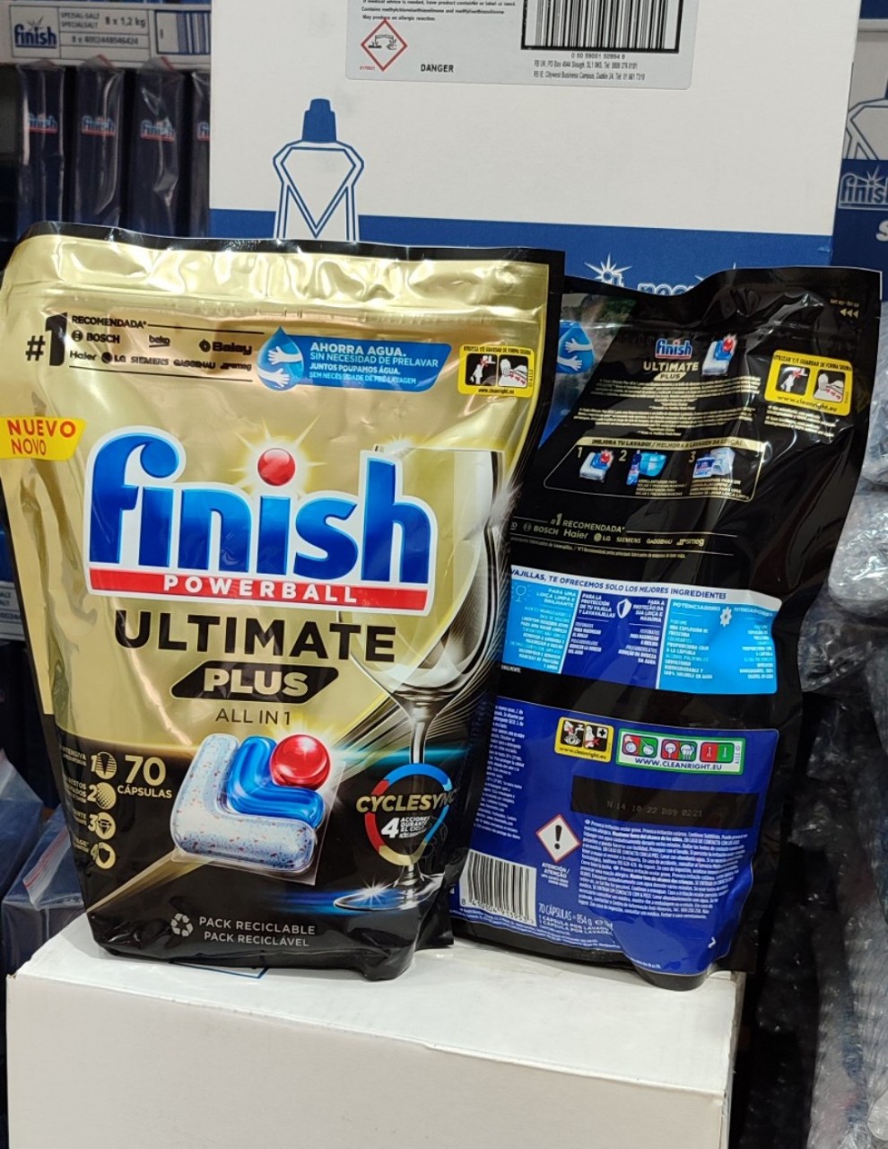 VIÊN RỬA FINISH