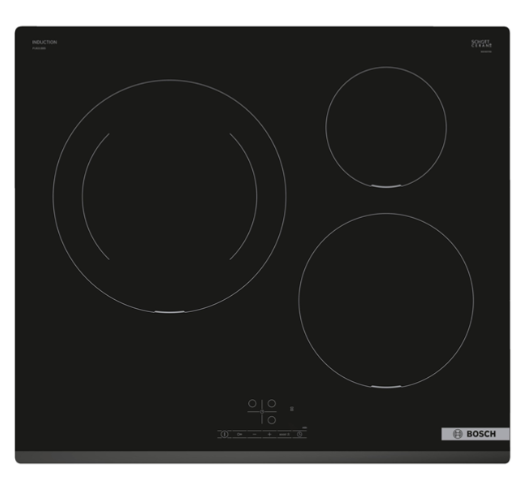 BẾP TỪ BOSCH SERIE 4 - PIJ631BB5E-  3 VÙNG NẤU 7400W