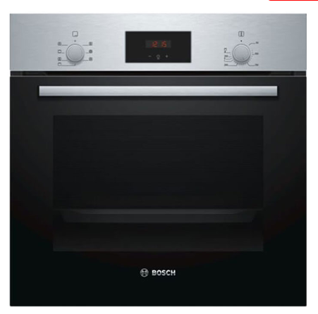 Lò nướng âm tủ Bosch HBF133BS0A seri 2 viền inox
